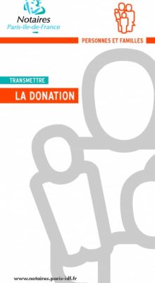 Transmettre Dondation Notaire