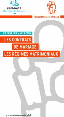 Contrats de Mariage Régimes Matrimoniaux Notaires